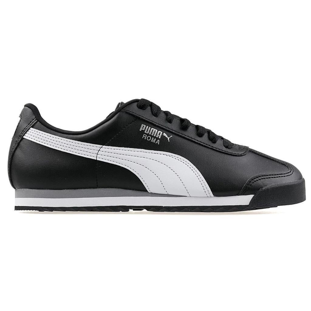 Puma 353572 11 Roma Basic Black/White/Puma Silver Erkek Sneaker