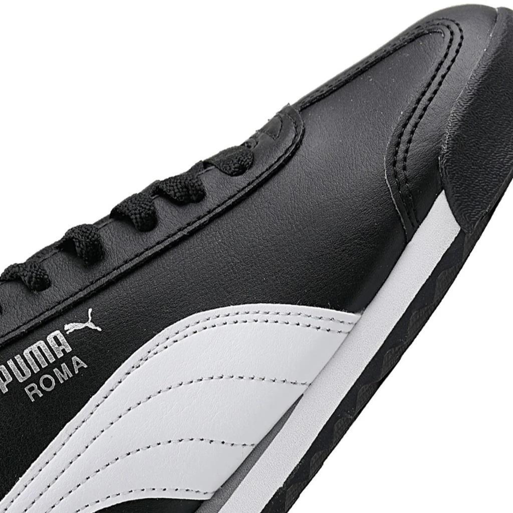 Puma 353572 11 Roma Basic Black/White/Puma Silver Erkek Sneaker