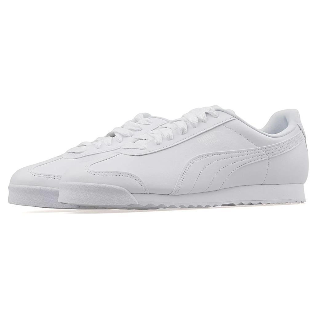 Puma 353572 21 Roma Basic White/Light Gray Erkek Sneaker