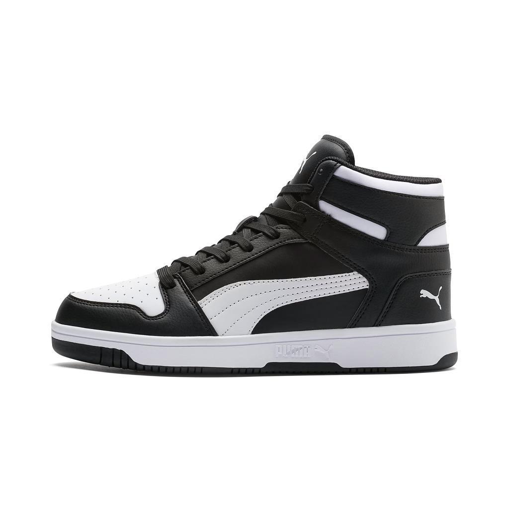 Puma 369573 01 Rebound LayUp SL Puma Black/Puma White Erkek Sneaker