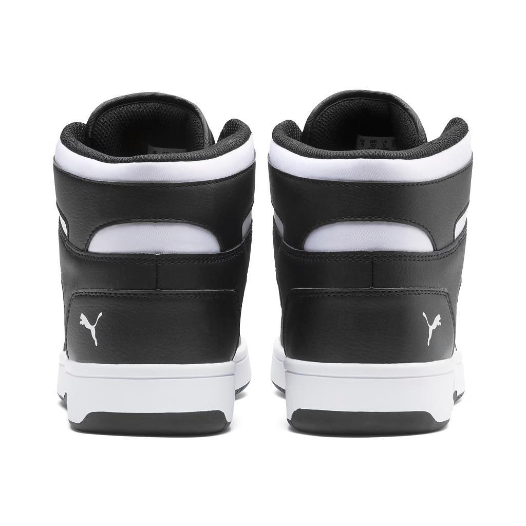 Puma 369573 01 Rebound LayUp SL Puma Black/Puma White Erkek Sneaker