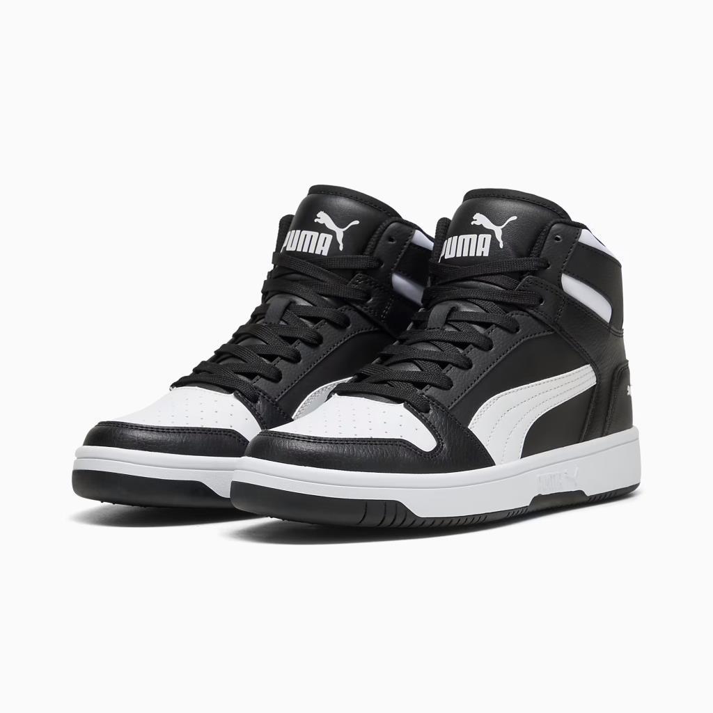 Puma 369573 01 Rebound LayUp SL Puma Black/Puma White Erkek Sneaker