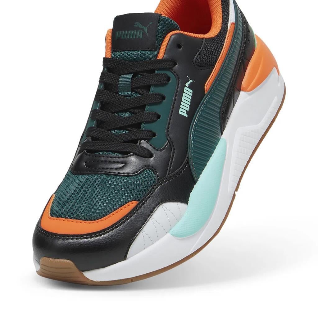 Puma 373108 90 X-Ray 2 Square Black/Myrtle/Flame Flicker Erkek Sneaker