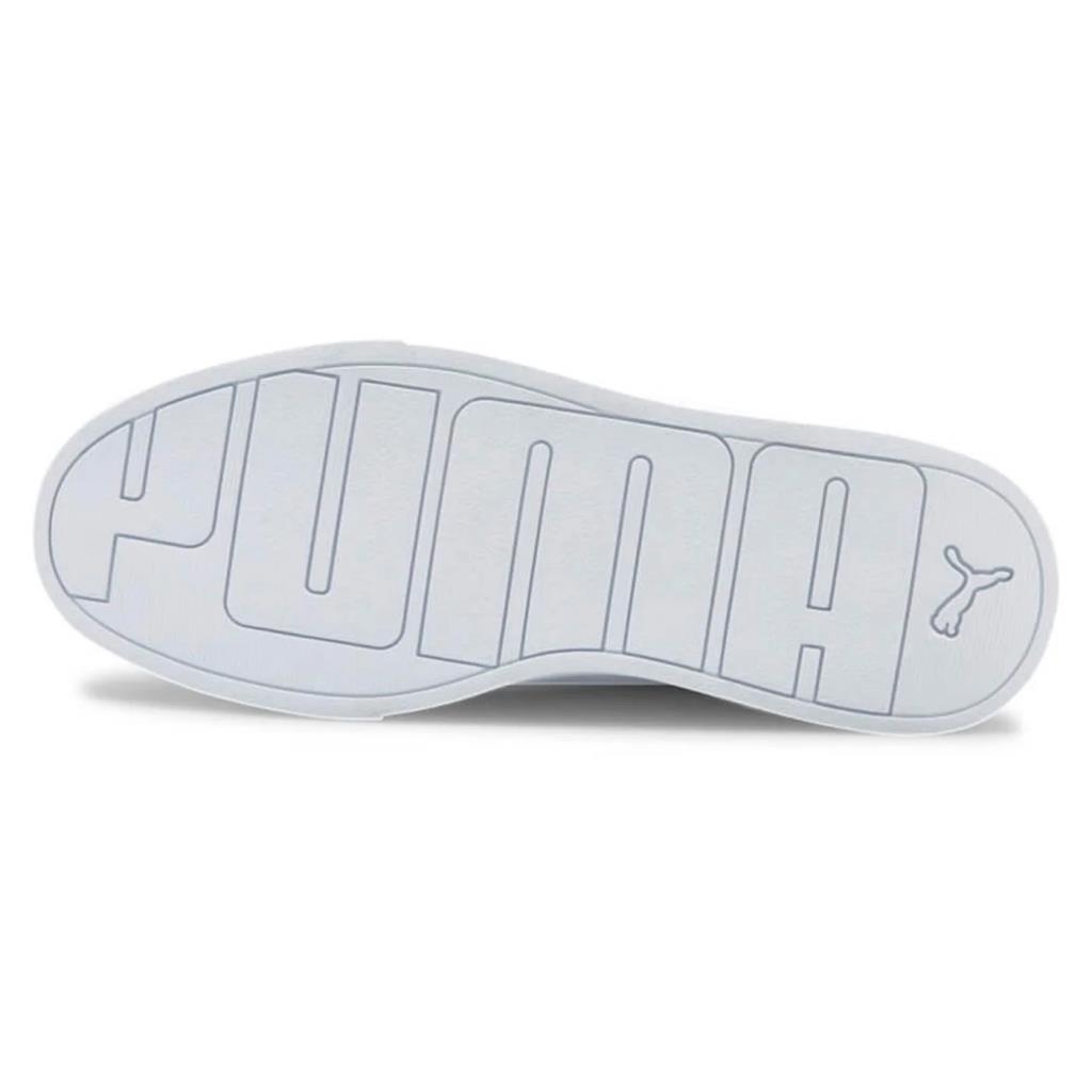 Puma 380147 Skye Clean Puma White/White/Silver Kadın Sneaker