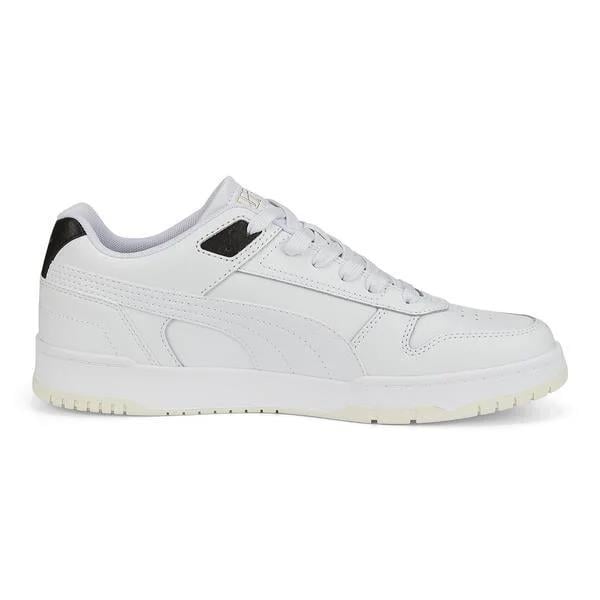 Puma 386373 01 Rebound Game Low Puma White/Puma Black/Gold Erkek Sneaker