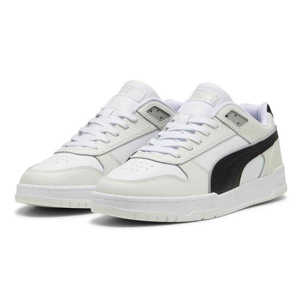 Puma 386373 27 Rebound Game Low White/Puma Black/Vapor Gray Erkek Sneaker