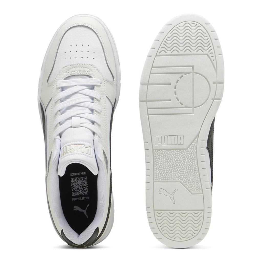 Puma 386373 27 Rebound Game Low White/Puma Black/Vapor Gray Erkek Sneaker