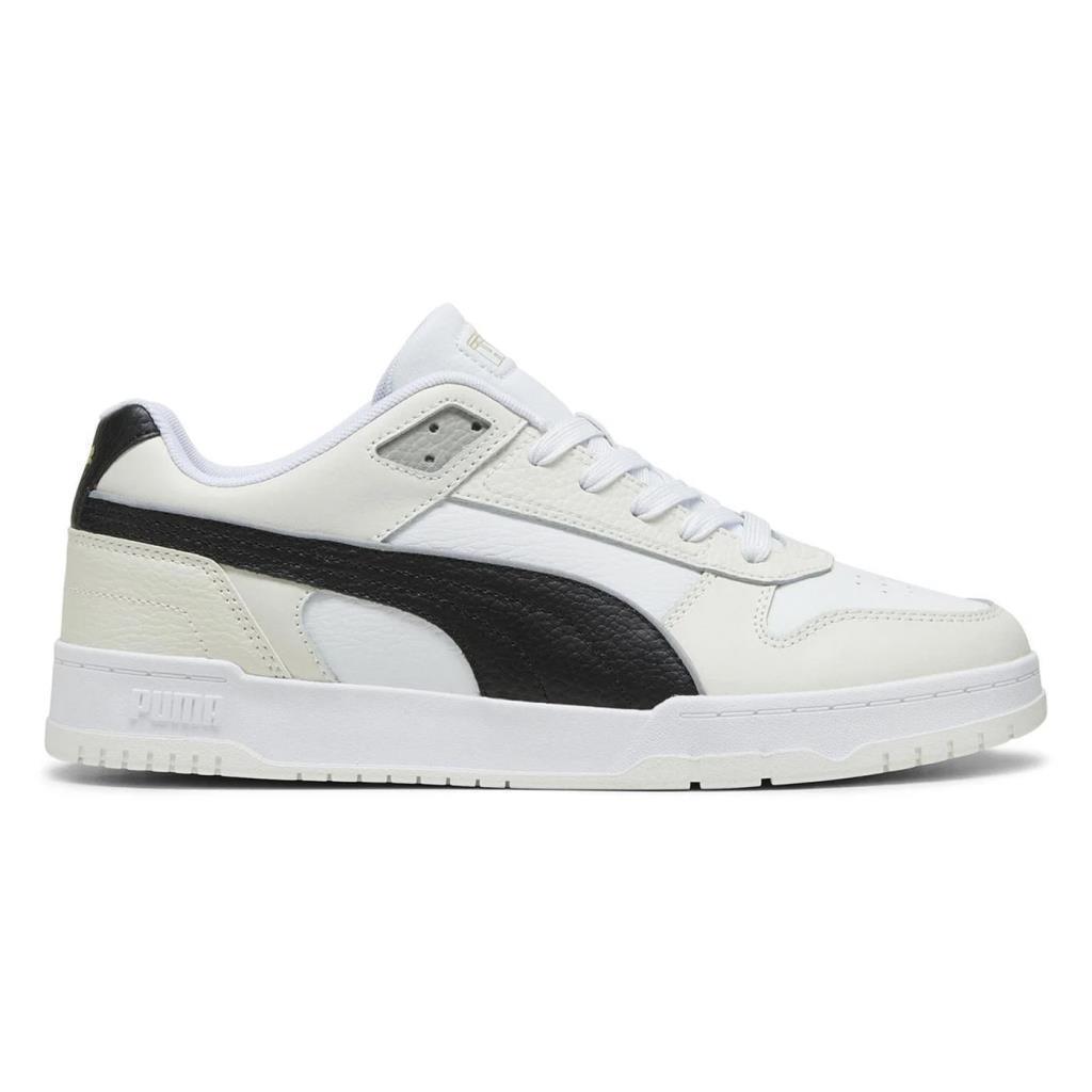 Puma 386373 27 Rebound Game Low White/Puma Black/Vapor Gray Erkek Sneaker