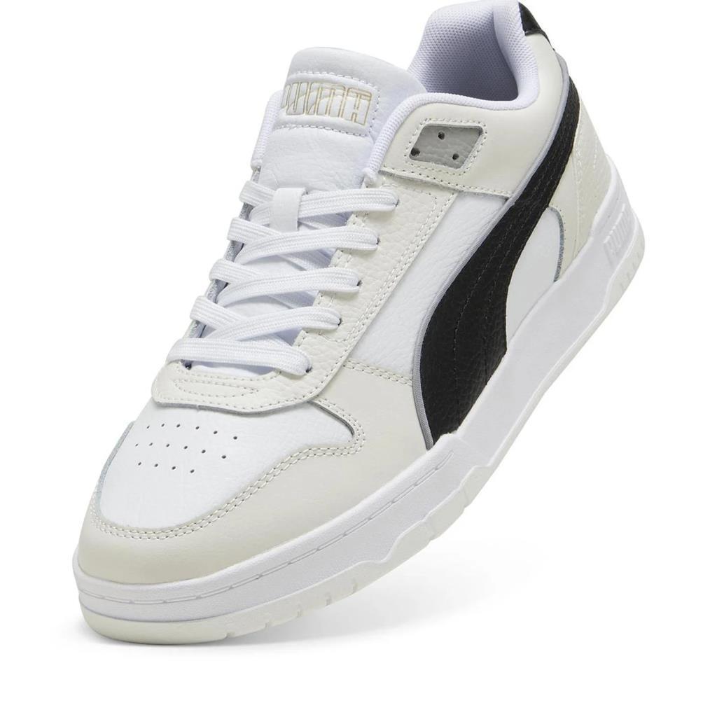 Puma 386373 27 Rebound Game Low White/Puma Black/Vapor Gray Erkek Sneaker