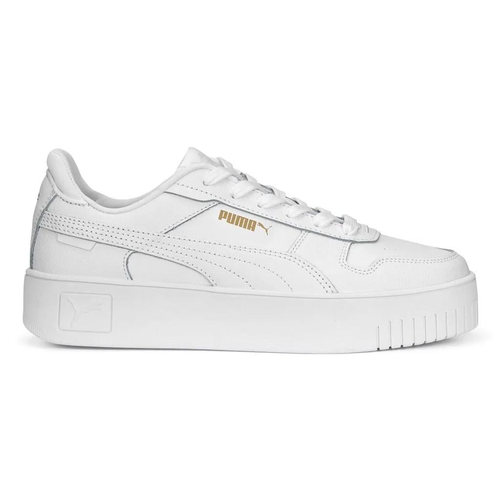 Puma 389390 01 Carina Street Puma White/Puma White/Gold Kadın Sneaker