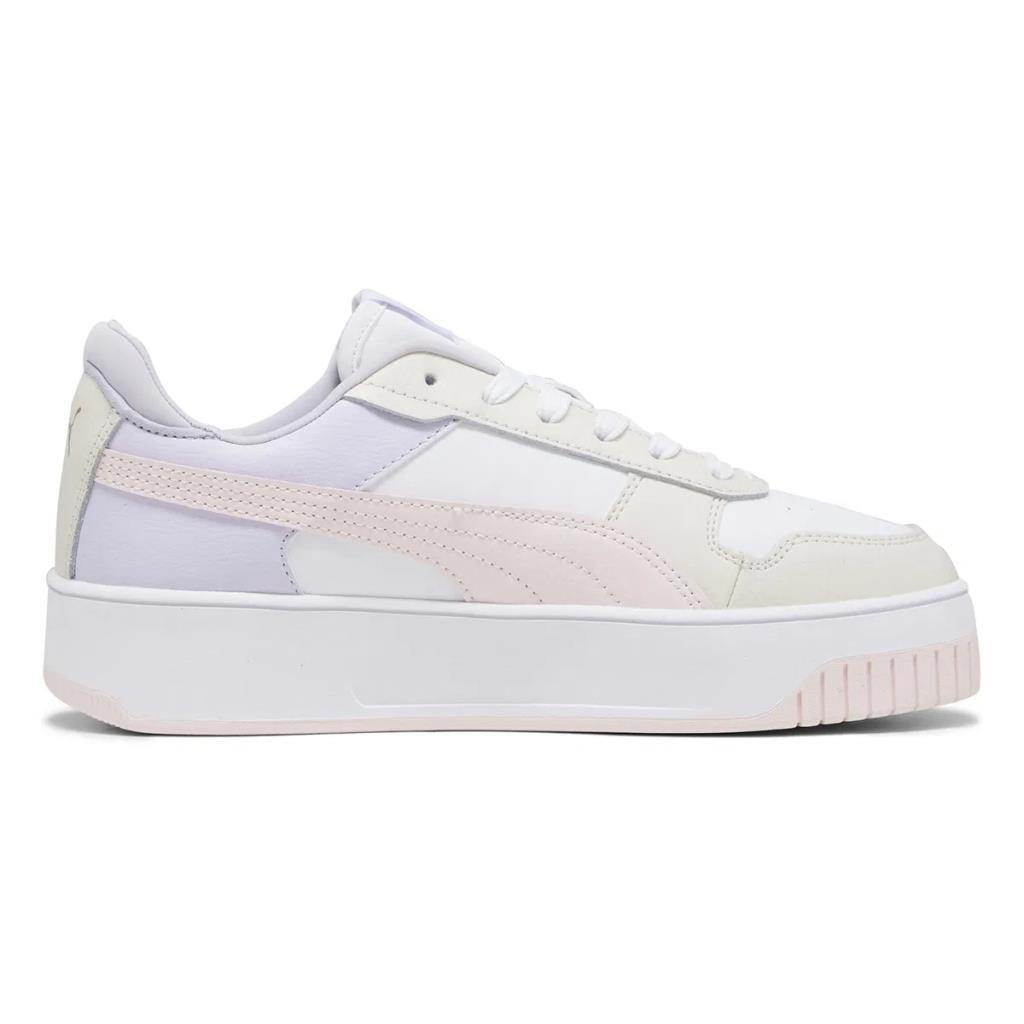 Puma 389390 10 Carina Street Puma White/Pink/Alpine Snow Kadın Sneaker