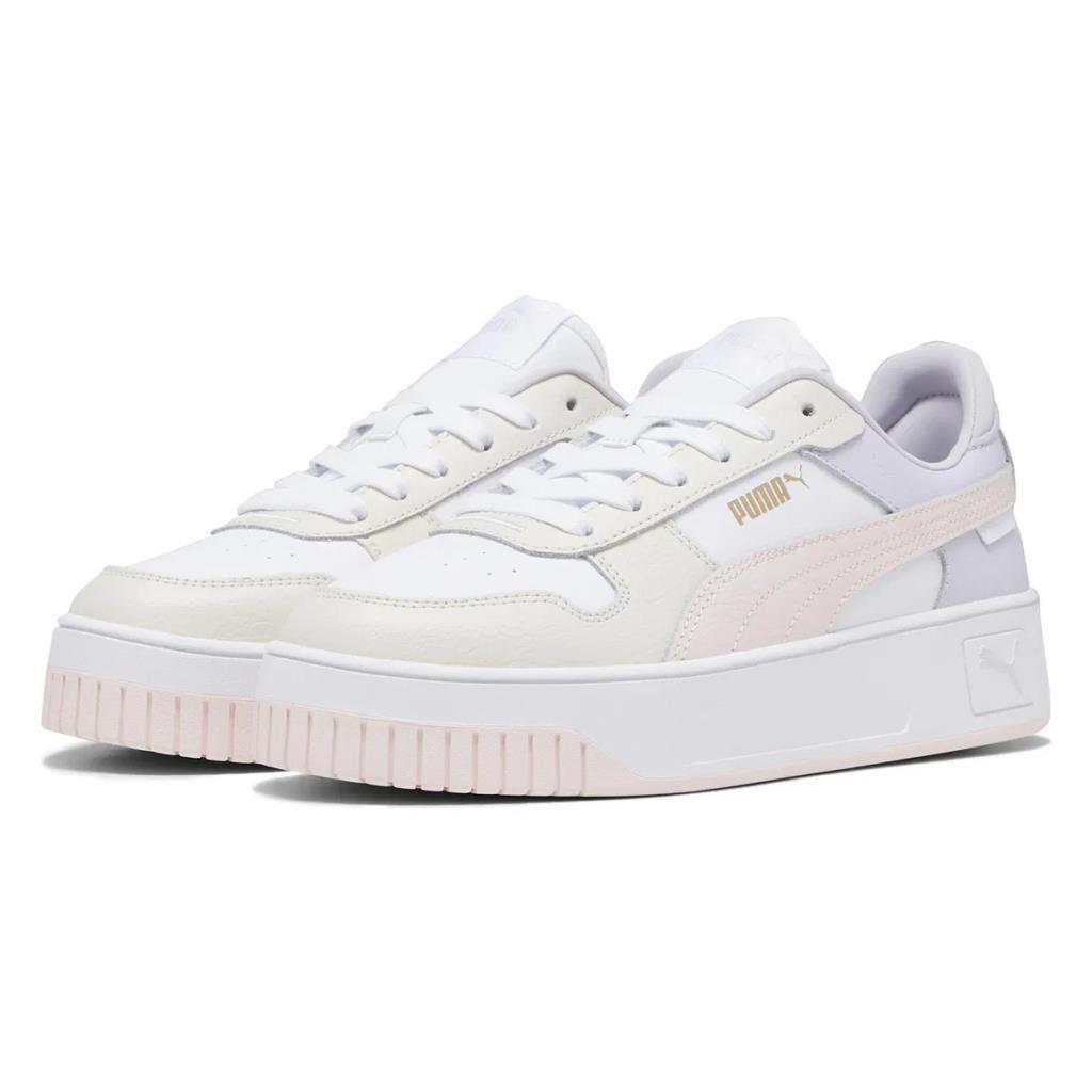 Puma 389390 10 Carina Street Puma White/Pink/Alpine Snow Kadın Sneaker