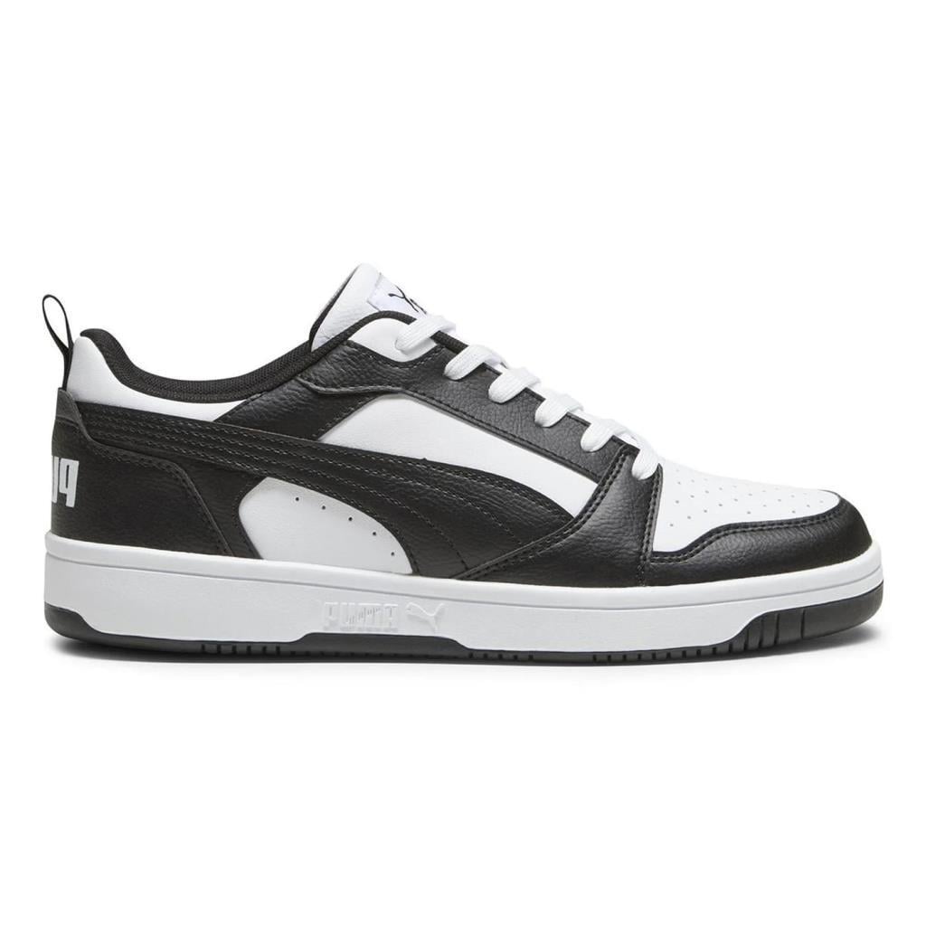 Puma 392328 01 Adults Rebound V6 Low White/Black/White Erkek Sneaker