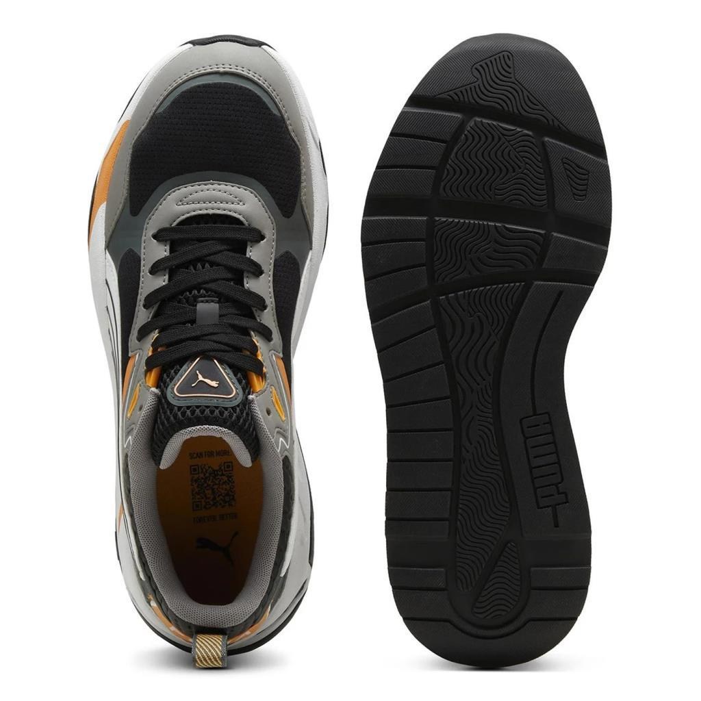 Puma 395262 02 Trinity Desert Road Black/White/Slate/Clementine Erkek Sneaker