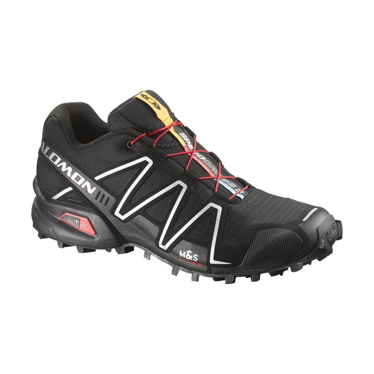 Salomon 127609 Speedcross 3 Black/Black/Silver Metallic Erkek Outdoor Ayakkabı