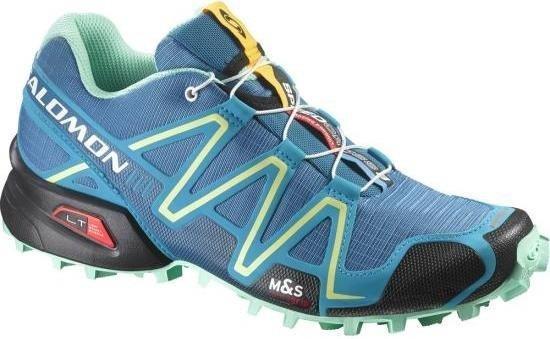 Salomon 369820 SpeedCross 3 W Darkness Blue/Boss Blue/Lucite Green Kadın Outdoor Ayakkabı