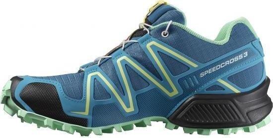Salomon 369820 SpeedCross 3 W Darkness Blue/Boss Blue/Lucite Green Kadın Outdoor Ayakkabı