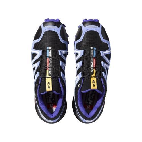 Salomon 369827 Speedcross 3 GTX Black / Methyl Blue/ White Erkek Outdoor Ayakkabı