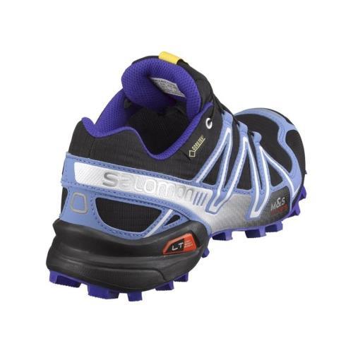Salomon 369827 Speedcross 3 GTX Black / Methyl Blue/ White Erkek Outdoor Ayakkabı