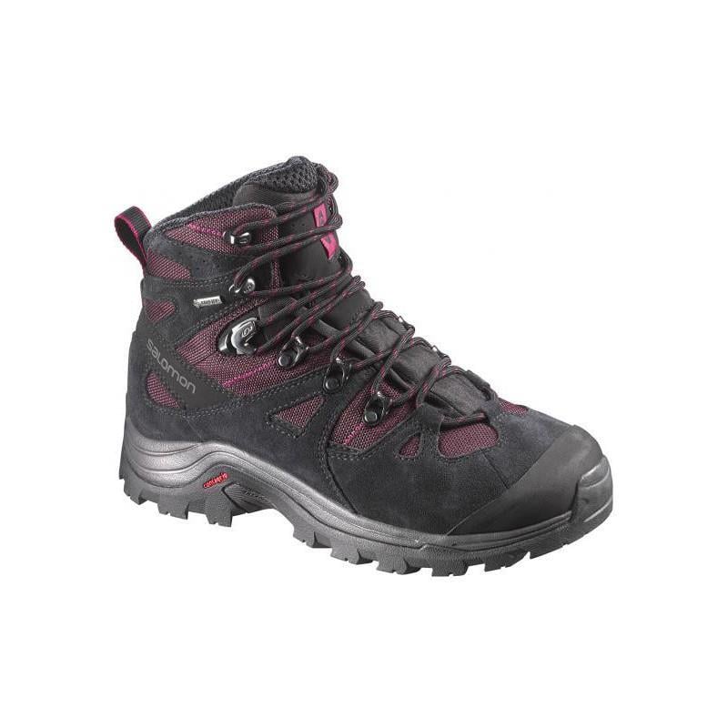 Salomon 376383 Discovery W Gtx Bourdeaux/Black Kadın Outdoor Bot