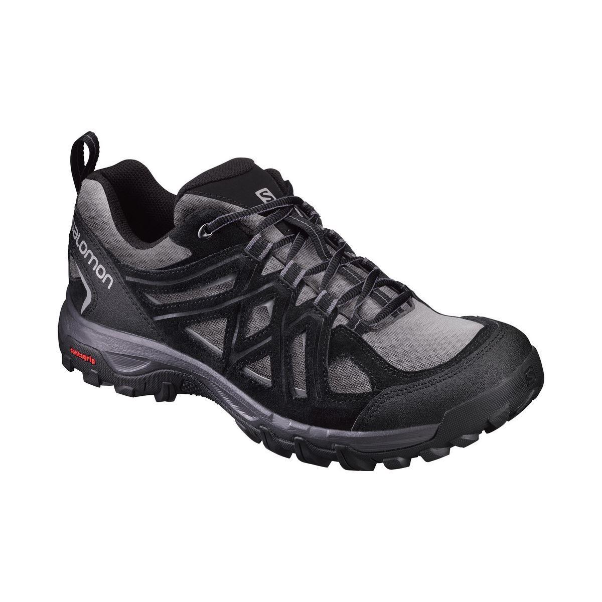Salomon 376883 Evasion Aero Black/Autobahn/Pewter Erkek Outdoor Ayakkabı