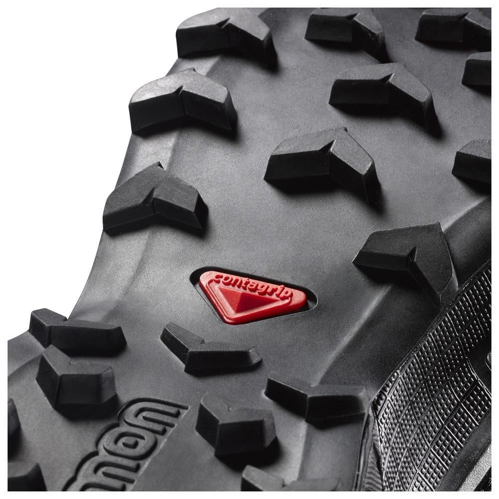 Salomon 383187 SpeedCross 4 GTX W Black/Black/Metallic Bubble Blue Kadın Outdoor Ayakkabı