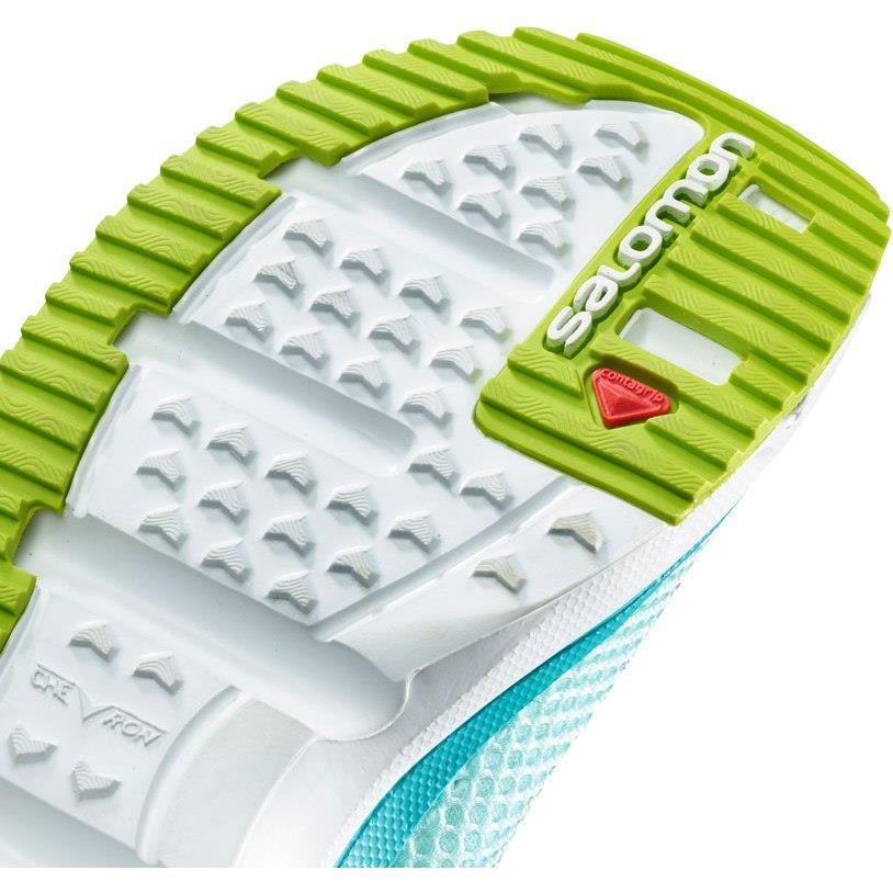 Salomon 392448 Rx Slide 3.0 W Aruba Blue/White/Lime Green Kadın Aqua Terlik