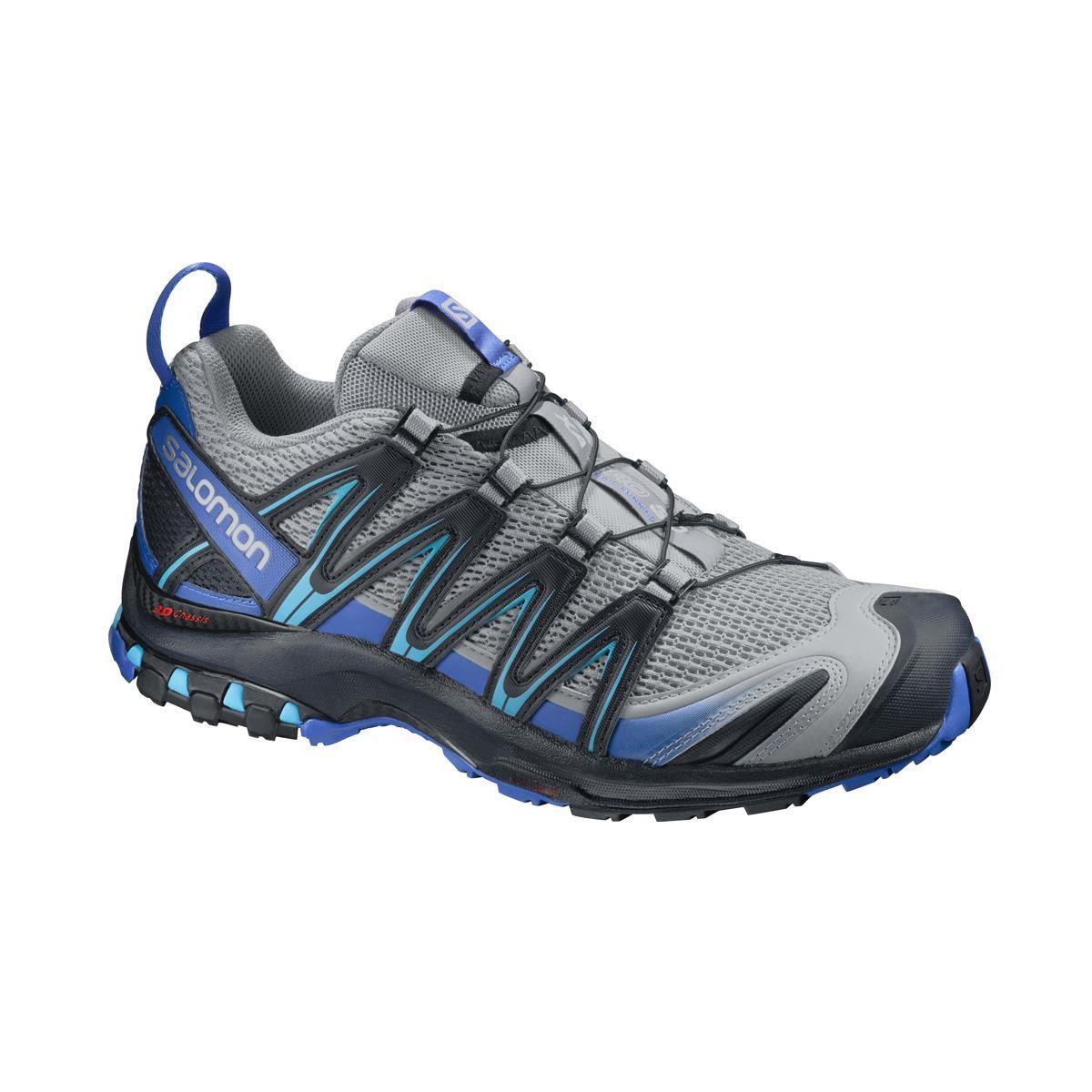 Salomon 392515 Xa Pro 3D Quarry/Nautical Blue/Hawaiian Ocean Erkek Outdoor Ayakkabı