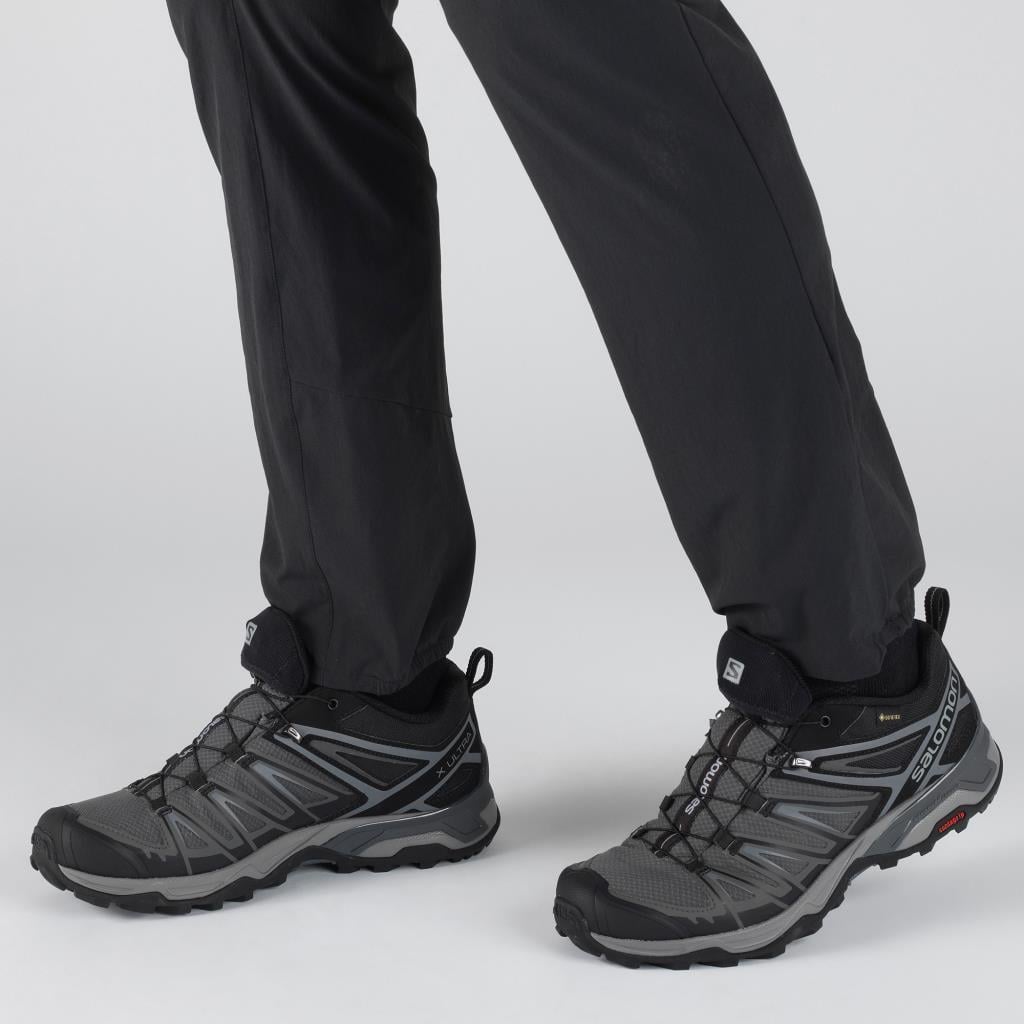 Salomon 398672 X Ultra 3 GTX Black/Magnet/Quiet Shade Erkek Outdoor Ayakkabı
