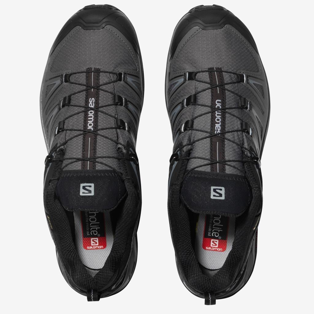 Salomon 398672 X Ultra 3 GTX Black/Magnet/Quiet Shade Erkek Outdoor Ayakkabı