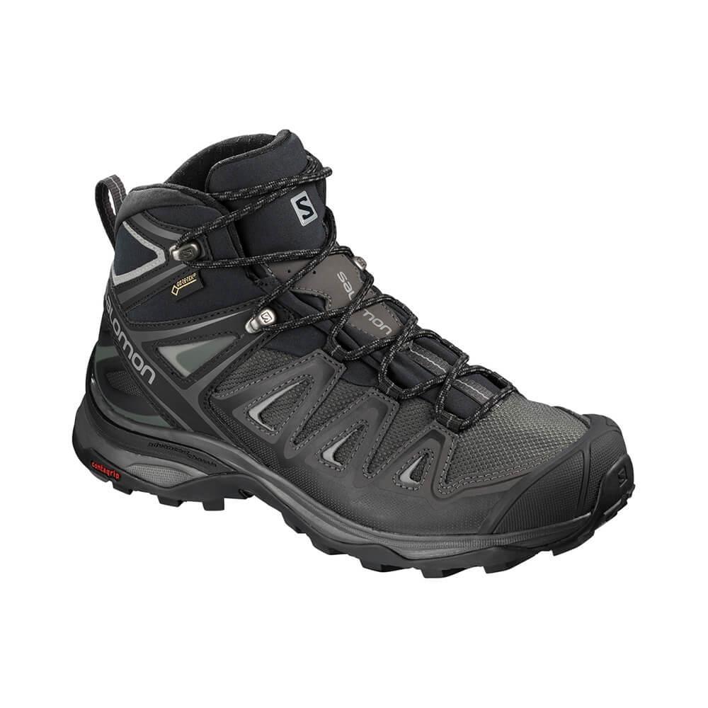 Salomon 404756 X Ultra 3 Mid Gtx Magnet Black/Monument Kadın Outdoor Bot