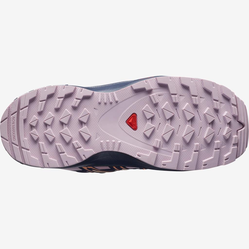 Salomon 409652 Xa Pro 3D CSWP Swet Grape Eveninig Blue MaıuveShadows Çocuk Outdoor Ayakkabı