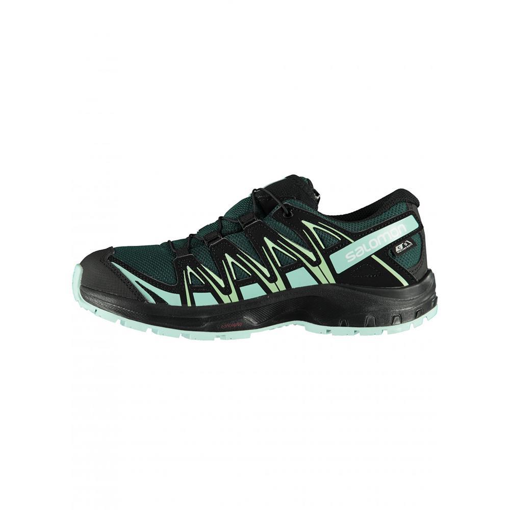 Salomon 409736 XA PRO 3D CSWP J Green Gables Icy Mom/ Patina Green Çocuk Spor Ayakkabı