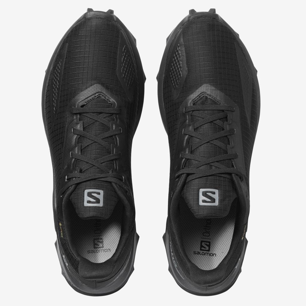 Salomon 411053 AlphaCross Blast Gtx Black/Black/Black Erkek Outdoor Ayakkabı