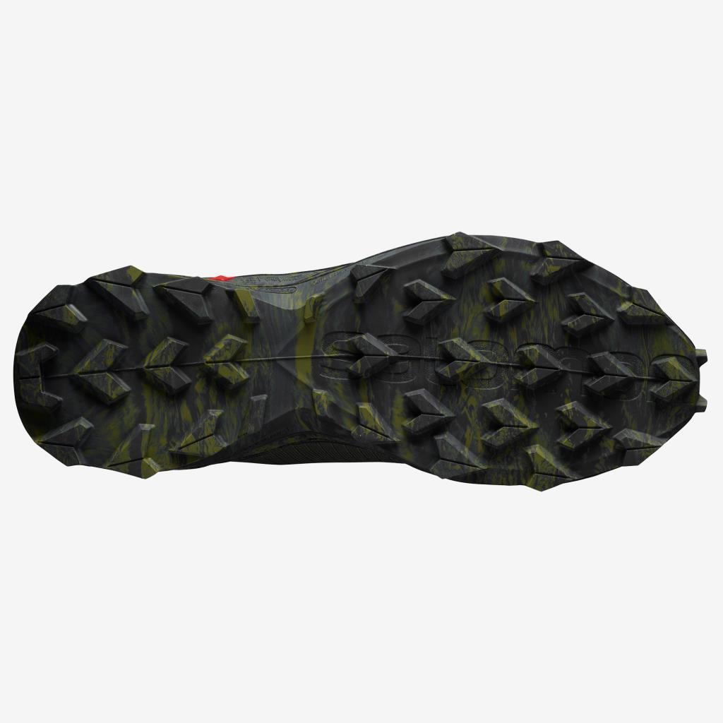 Salomon 411058 Alphacross Blast GTX Olive Night/Black/Ebony Erkek Outdoor Ayakkabı