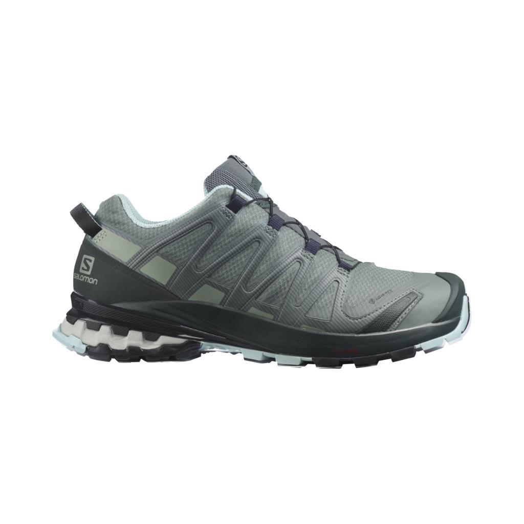 Salomon 412748 XA Pro 3D V8 Gtx W Balsam Green/Green/Gables Pastel/Turquoise Kadın Outdoor Ayakkabı