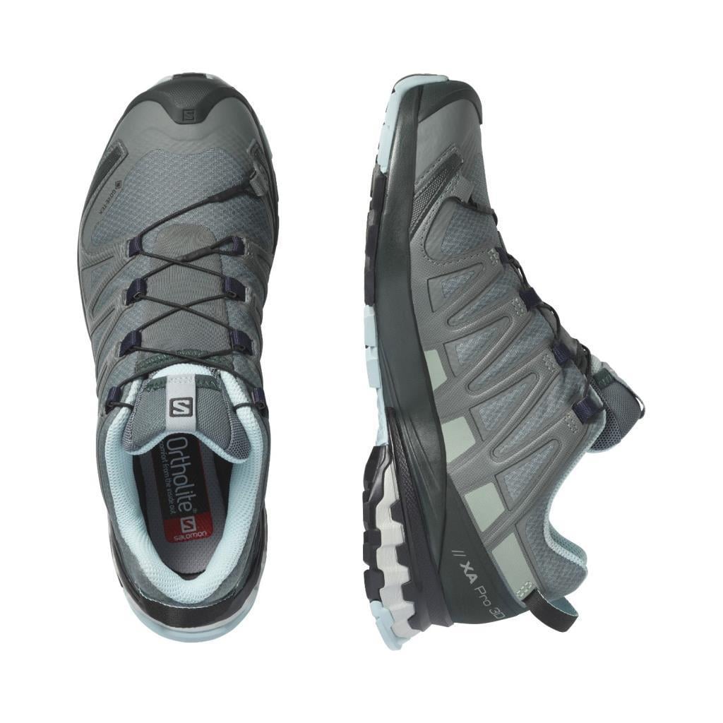 Salomon 412748 XA Pro 3D V8 Gtx W Balsam Green/Green/Gables Pastel/Turquoise Kadın Outdoor Ayakkabı