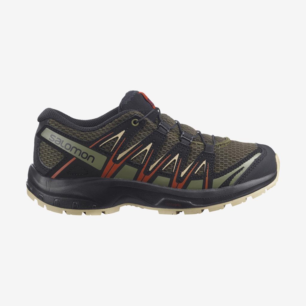 Salomon 412869 XA PRO 3D J Olive Night/Safari/Rooibos Tea Kadın Outdoor Ayakkabı