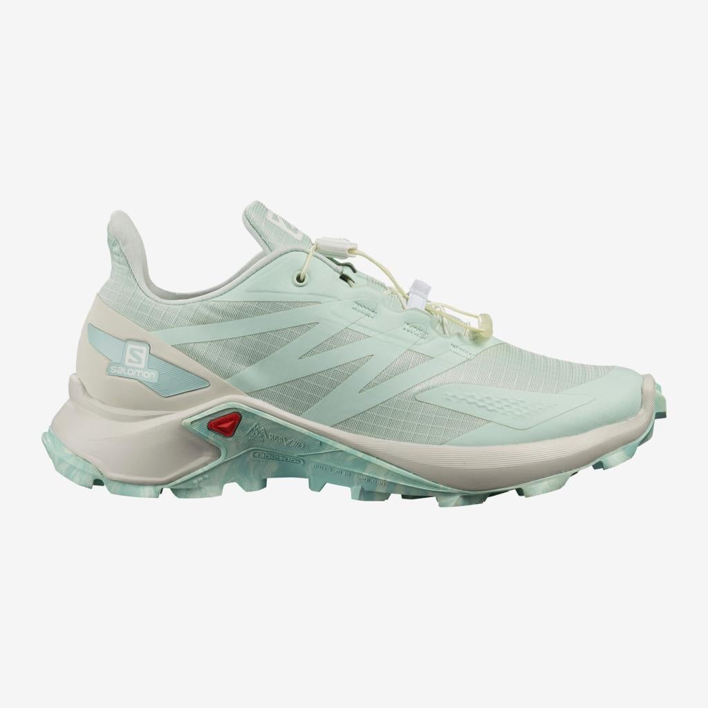 Salomon 412887 Supercross Blast W Opal Blue/Lunar Rock/Pastel Turquoise Kadın Outdoor Ayakkabı