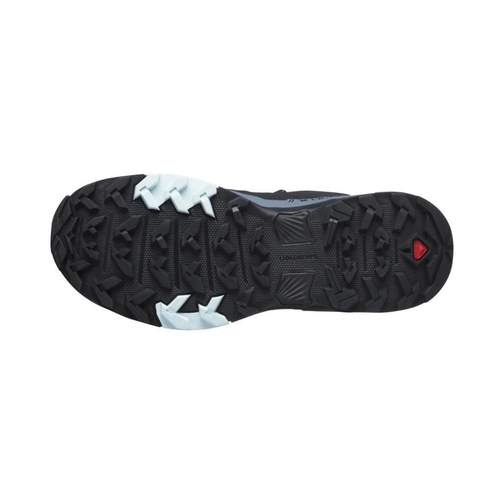 Salomon 412896 X Ultra 4 GTX W Black/Stormy Weather/Opal Blue Kadın Outdoor Ayakkabı