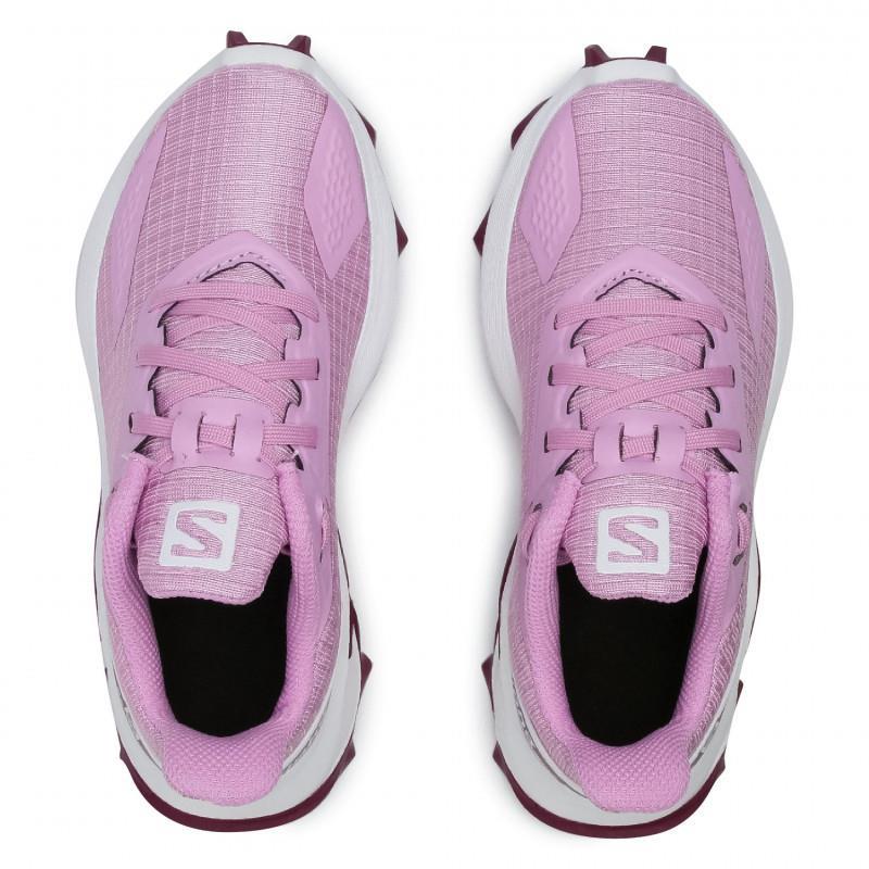 Salomon 412900 Alphacross Blast J Orchid/White/Plum Caspia Kadın Outdoor Ayakkabı