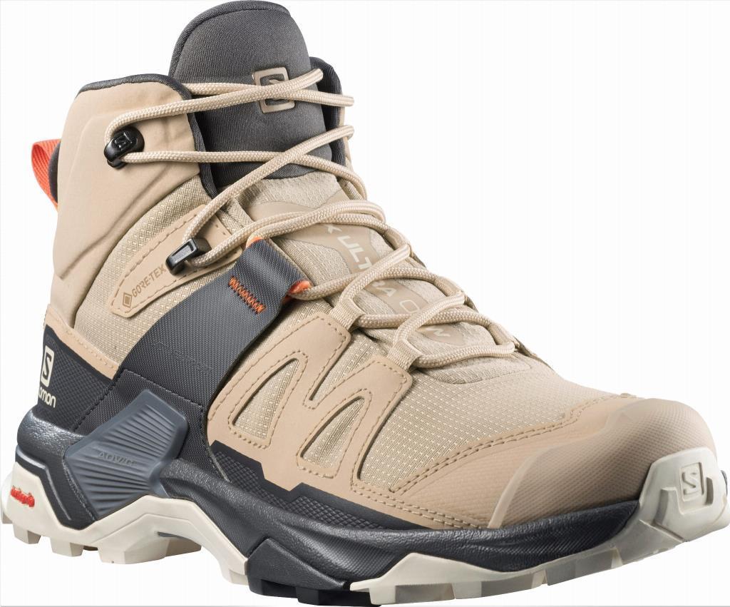 Salomon 412957 X Ultra 4 Mid GTX W Safari/Magnet/Persimon Kadın Outdoor Bot