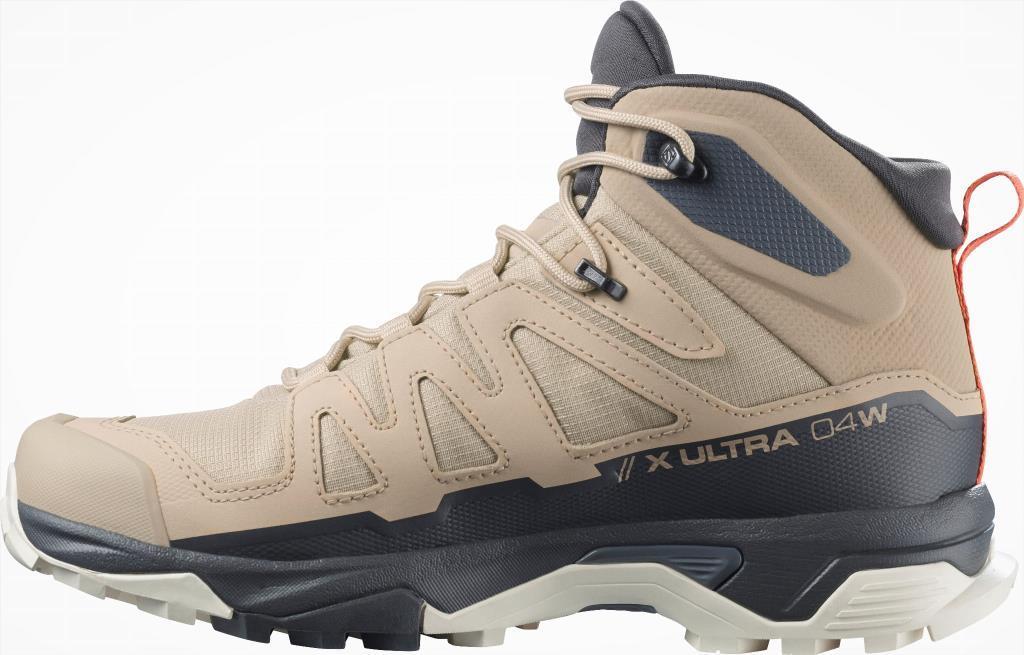 Salomon 412957 X Ultra 4 Mid GTX W Safari/Magnet/Persimon Kadın Outdoor Bot