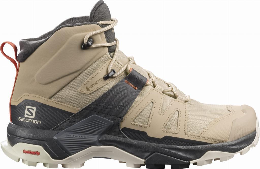 Salomon 412957 X Ultra 4 Mid GTX W Safari/Magnet/Persimon Kadın Outdoor Bot