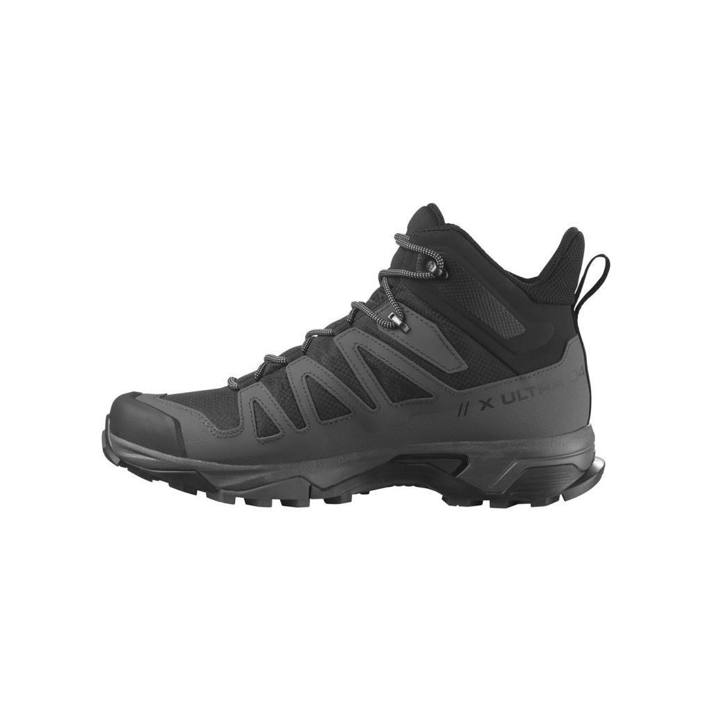 Salomon 413834 X Ultra 4 Mid GTX Black/Magnet/Pearl Blue Erkek Outdoor Bot