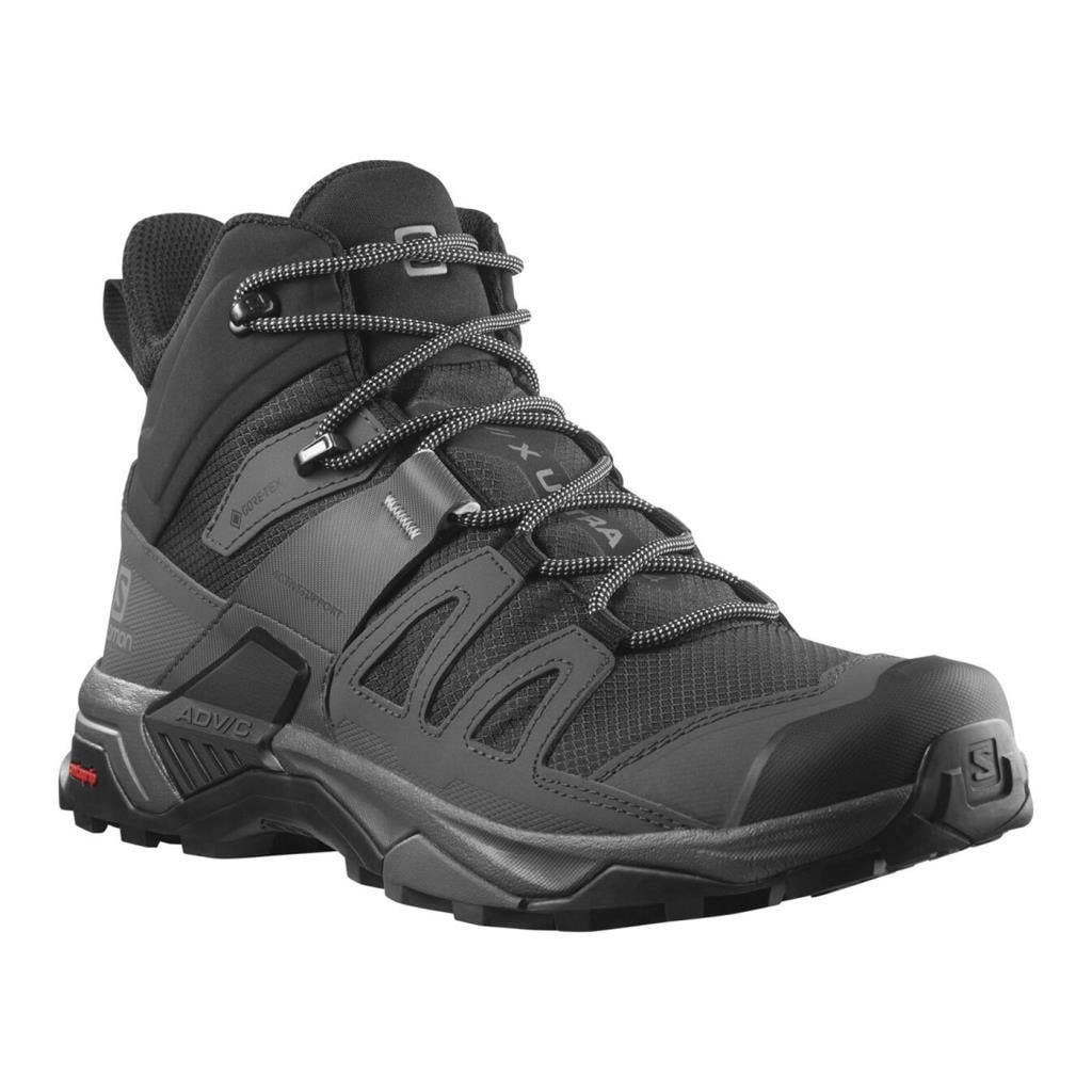 Salomon 413834 X Ultra 4 Mid GTX Black/Magnet/Pearl Blue Erkek Outdoor Bot