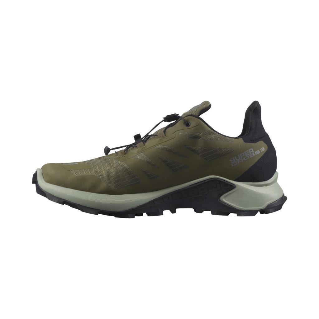 Salomon 414539 Supercross 3 Gtx Olive/Wraught Iron/Black Erkek Outdoor Ayakkabı