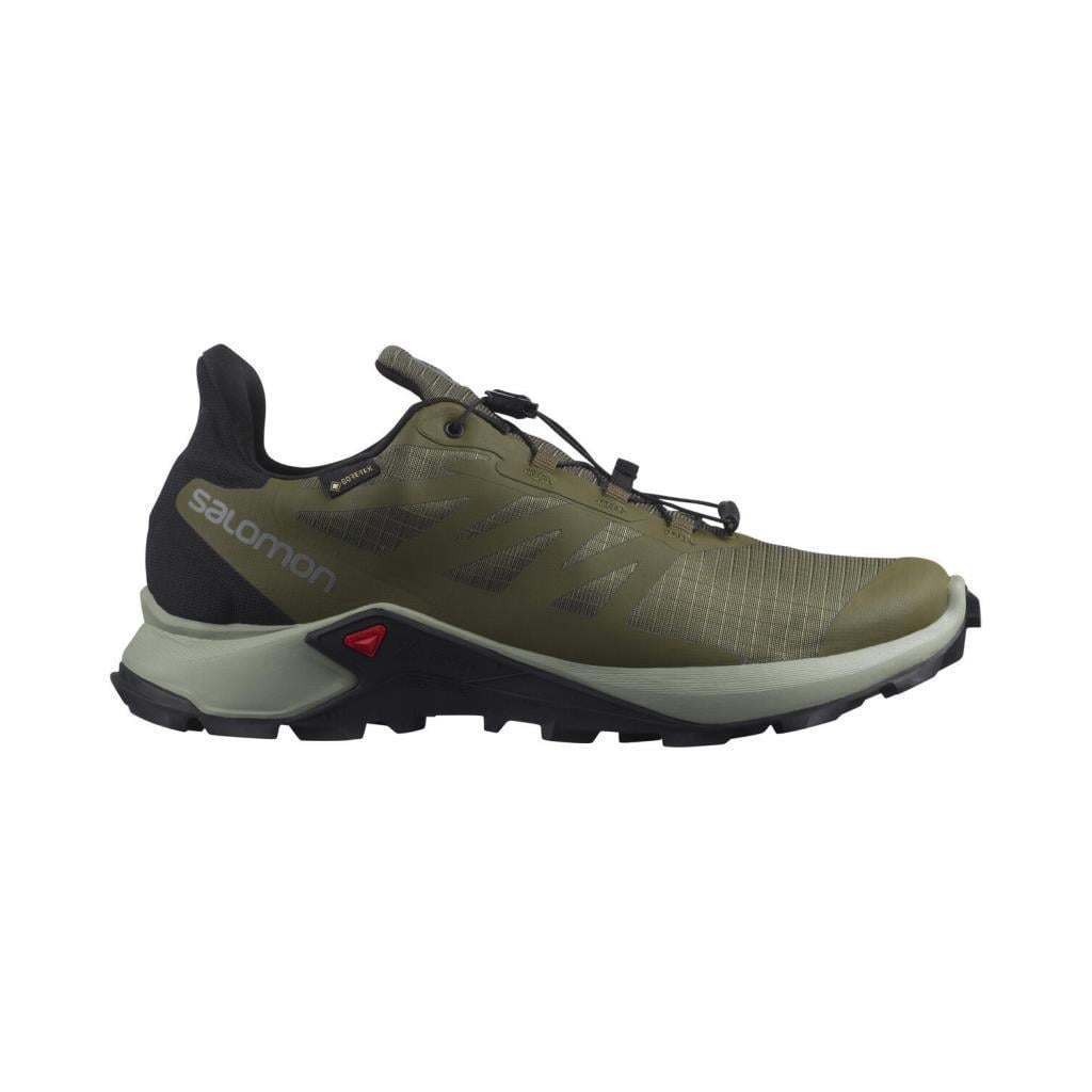 Salomon 414539 Supercross 3 Gtx Olive/Wraught Iron/Black Erkek Outdoor Ayakkabı