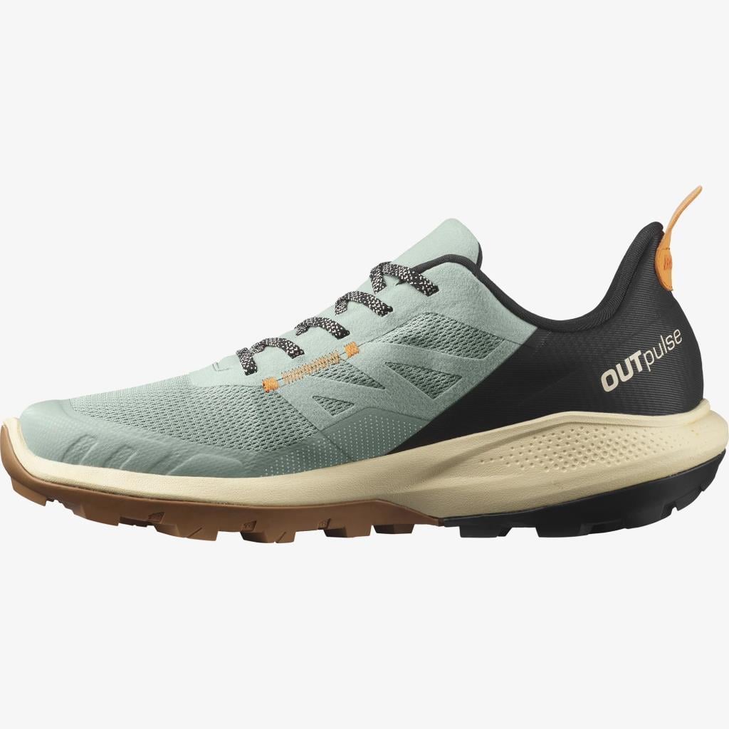 Salomon 415851 OUTpulse Wrought Iron/Bleached Sand/Vibrant Erkek Outdoor Ayakkabı