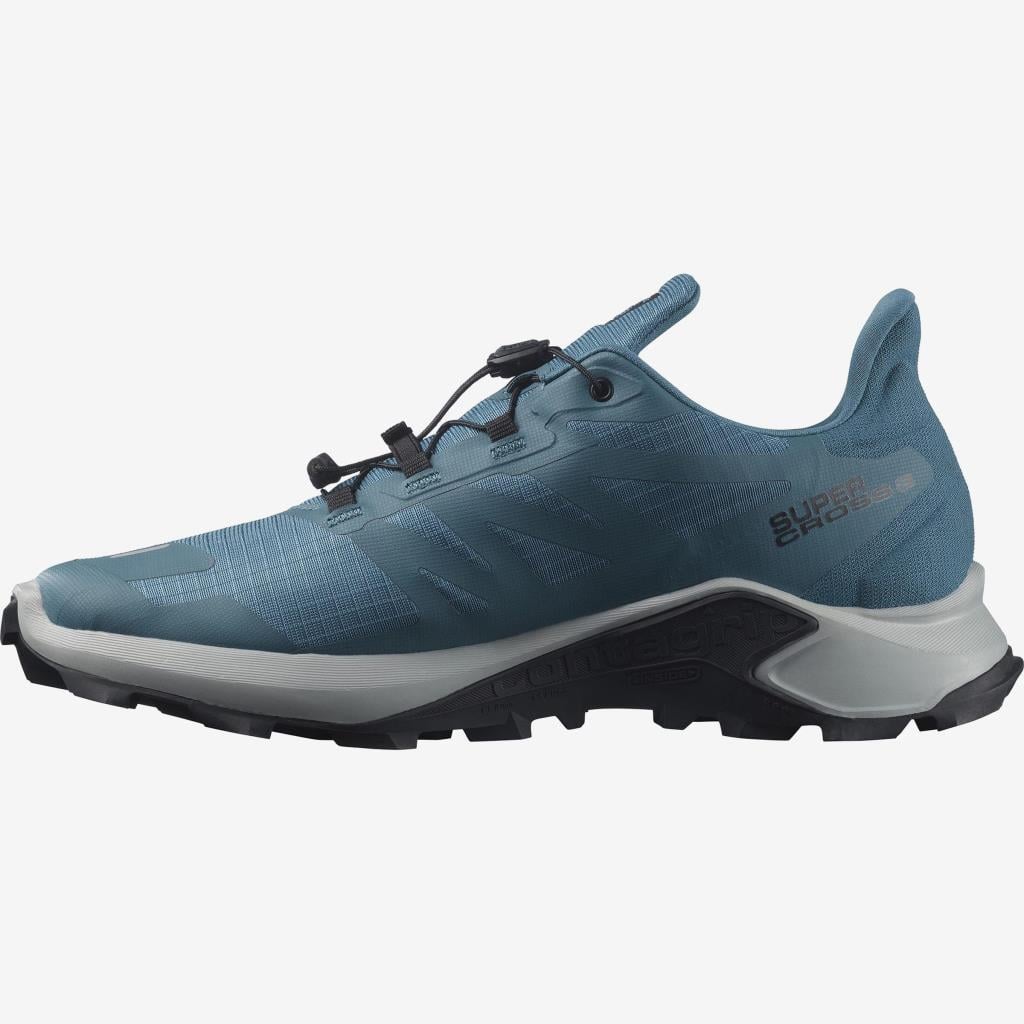 Salomon 416019 Supercross 3 Mailard Blue/Quarry/Black Erkek Outdoor Ayakkabı
